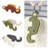 Storage Elephant Phone Holder Key Chain Foldable Elephant Phone Bracket Keyring Phone Accessories