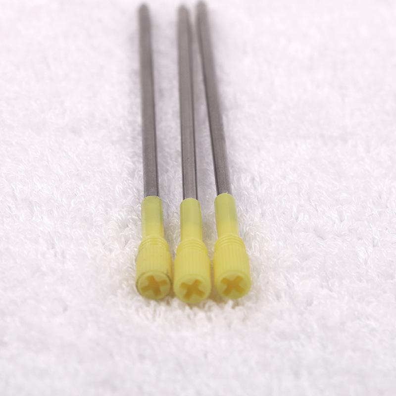 20pcs/lot Metal Crystal Pen Refill Diamond Ballpoint Pen Refill Student Pen Rod Cartridge Core Ink Recharge Black Blue Ink 8.2cm