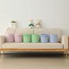 1pc Easter Gift Basket Cute Bubble Gauze Lace Candy Storage Bucket Fabric Hand-held Party Gift Basket Modern Simple