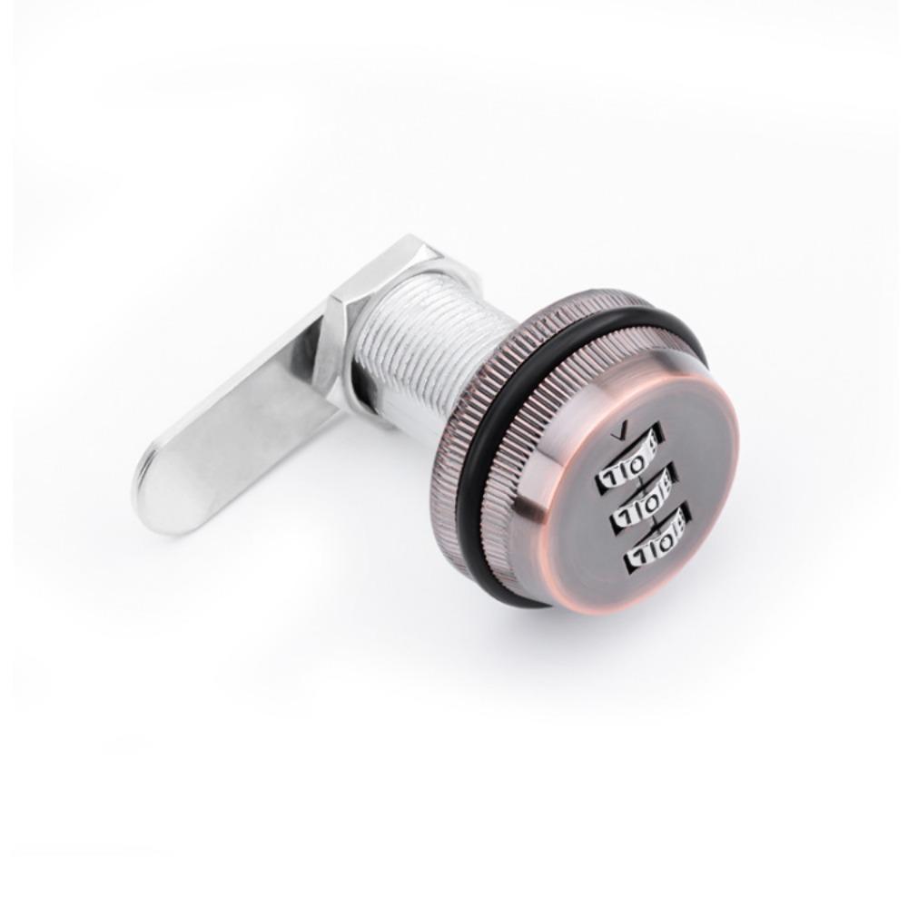 Multicolor Password Coded Lock Zinc Zinc Zinc Alloy Metal Security Locks File Drawer Locks  Cabinets