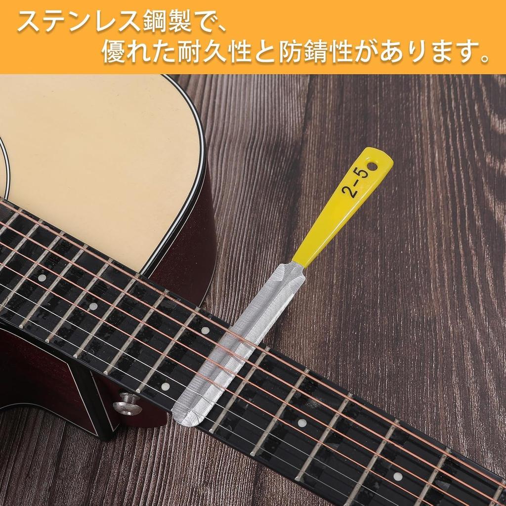 Nut File Guitar File Set of 3 Guitar Repair Tool Guitar Maintenance Acoustic Guitar Groove File Nut File E-waiz