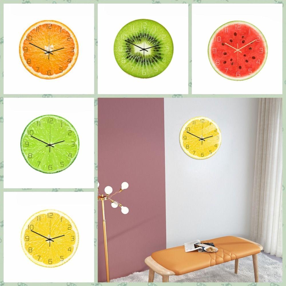 Round Wall Clock Accurate Watch Creative Wall Ornaments Home Decor