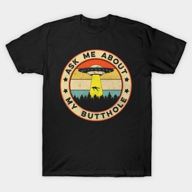 Weird‑UFO‑Abduction‑Space‑Meme‑Graphic Unisex Cotton T‑Shirt