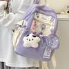 Backpack Japanese Cute Ins Breasts Huh Little Girl Fresh and Versatile Travel Backpack