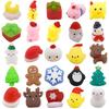 Cute Pet Stress Relief Dumpling Toy - Soft Rubber Animal Squeeze for Christmas Decompression