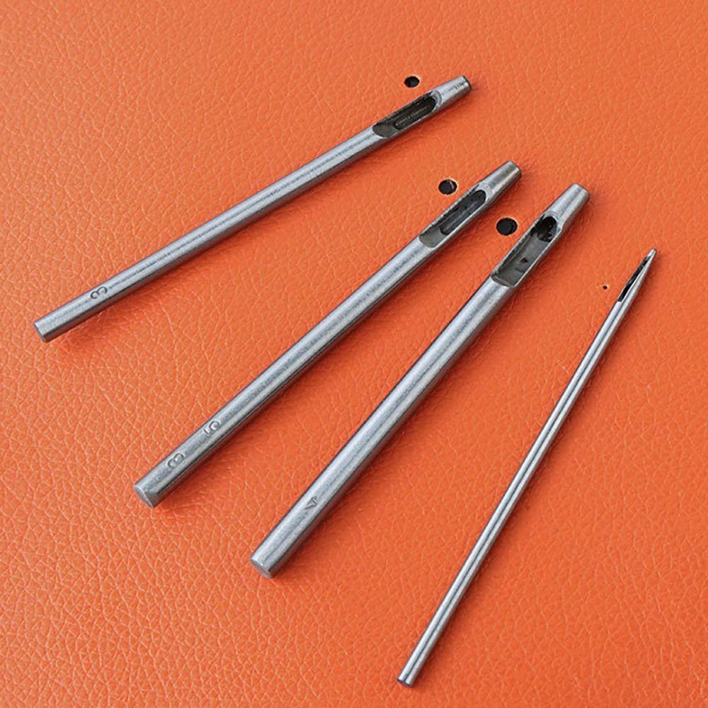 Mix Size Punch Tool Steel Hollow Cutter Puncher High Hardness Round Hole Punch  Belt