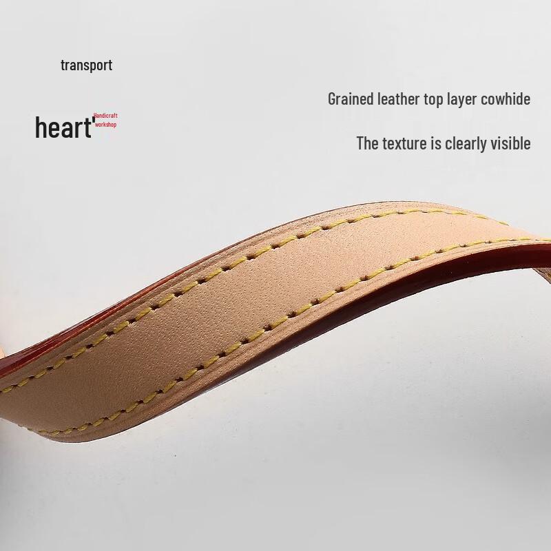 Handmade Leather Replacement Strap for LV Speedy 20/25