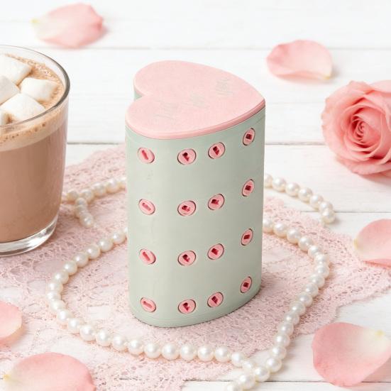 Annoying Gift Box with Screws 3D Printed Heart-shaped Present Box Hilarious Money Card Container Prank Gag Gift for Birthdays Anniversaries Parties