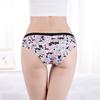 Women Underwear Panties Cotton Sexy Bikini Briefs Paisley Pattern Soft Ladies Knickers Lingerie Lot 6 PCS
