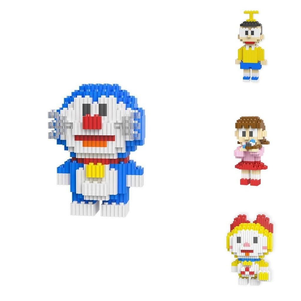 Оптовый набор игрушек, совместимых с Лего строительных блоков Дораэмон большого размера