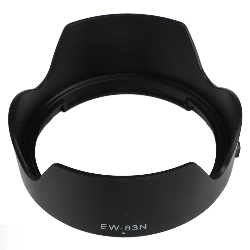 Reversible Lens Hood ABS Anti Reflection Lens Hood Protector for RF24‑105mm F4 L IS USM Black