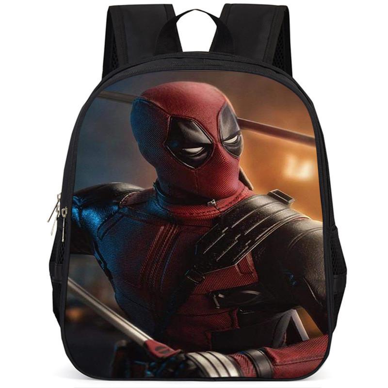 Spacious 15 Inch Deadpool Backpack For Boys And Girls With Large Capacity Design