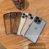 Гальваническое покрытие подходит для чехла для мобильного телефона iPhone13, прозрачного чехла Apple 14ProMax, противоударного чехла 12, полностью закрывающего чехла 11, простого защитного чехла.