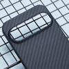 Для Google Pixel 9 Pro XL Чехол 1500D Грубая текстура Арамидное волокно Тонкая накладка для телефона (Большое отверстие для линзы)