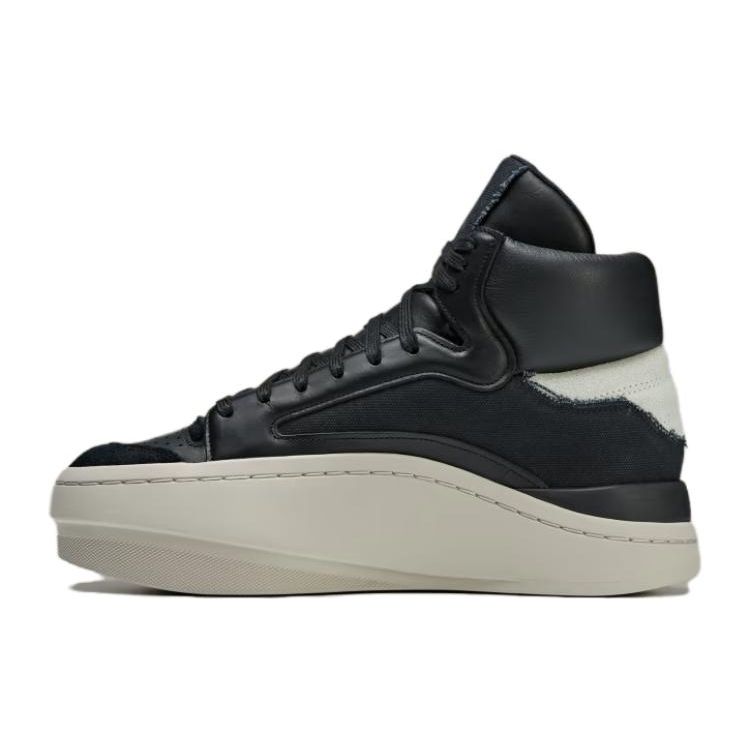 Adidas Y-3 Centennial High Black Off White Unisex Sneakers Bliss IF7788