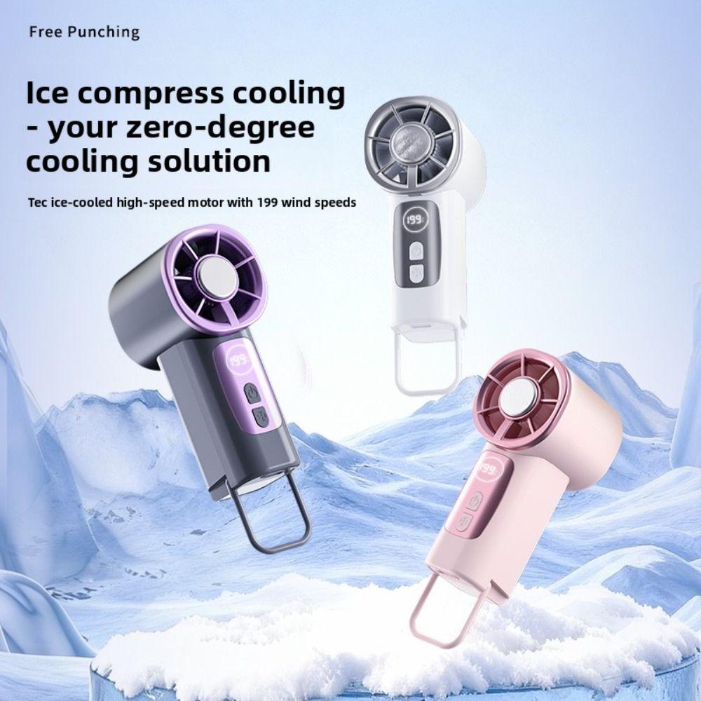 Powerful Wind Super Mini Handheld Fan High Speed Desk Fan New Turbo Fan Travel