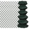 Day and Night - Day and Night Green Steel Wire Mesh Fence 0.8x15 M