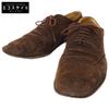 189972 Suede Punched Cap Dress Shoes 44E BrownUsed