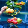 Современная трехъярусная фруктовница и корзина для закусок - Корзина для хранения из кованого железа