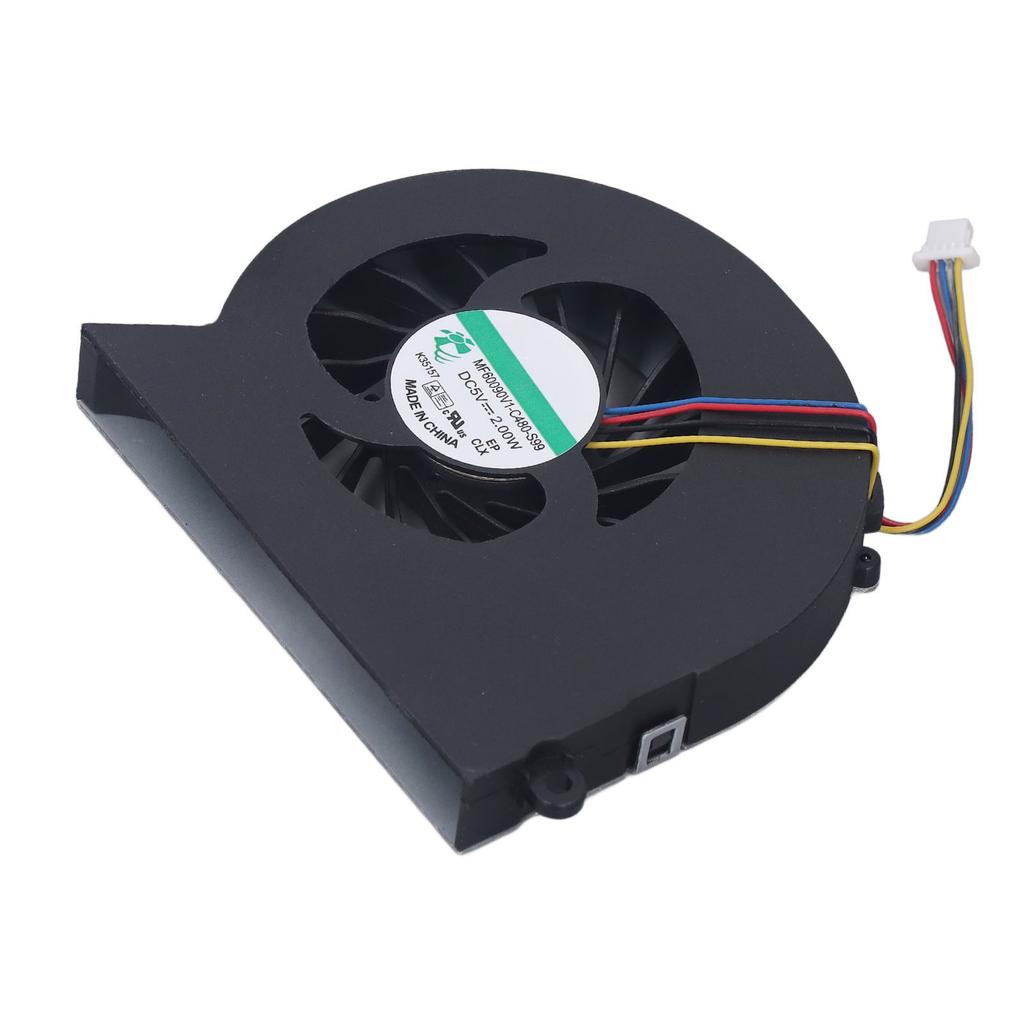 CPU Cooling Fan 4Pin Power High Accuracy Easy Connection Light Laptop Cooling Fan for HP ProBook