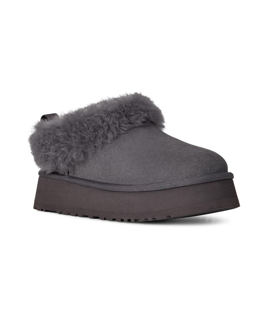 Ugg [Women] Wool Collar Ankle Slippers (Tazel) - Obsidian / 1171393-Obs