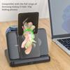 Foldable Wireless Charger 3 In 1 Station For Samsung Z Fold 3/z Flip4 Qi Fast Wireless Charging For Galaxy Watch/earbuds