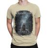 Основной Охотник в Ярнаме Для Геймеров Базовая Футболка Летняя Bloodborne Футболки Унисекс Хлопок Круглый Вырез Большой Размер Верхние Футболки Футболка