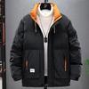 Мужская одежда большого размера с хлопковой набивкой, зимняя, плюс удобрение, увеличение, одежда с хлопковой набивкой, свободная, молодежная, хлебная одежда, толстое пальто, топы