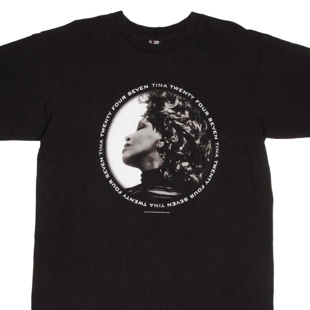 Vintage tina turner twenty four seven tee shirt 2000 size xl