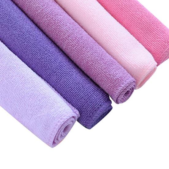 10 Pcs Simple Cleaning Cloth Portable Comfortable To Use Fine Craftsmanship Super Absorbent Face Towel for Restaurant
