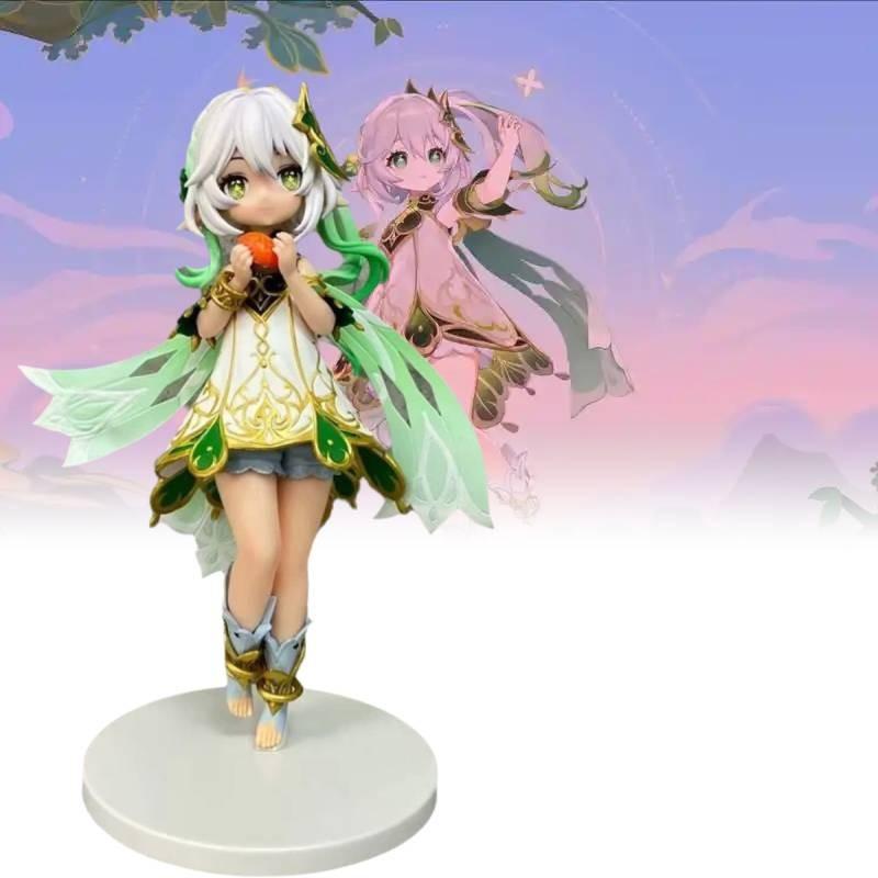 Изысканная оригинальная фигурка Нахиды из Genshin Impact с впечатляющей детализацией и размером 21 см
