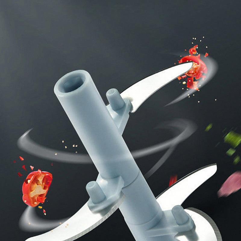 500/900ML Garlic Chopper Meat Grinder Manual Rotate Vegetable Slicer Fruit Kitchen Garlic Tool Kitchen Gadget Blenders