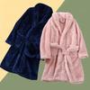 Soft Children Flannel Pajamas Autumn Winter Pajamas Girl Warm Kids Bathrobe Boy Sleepwear Family Matching Homewear