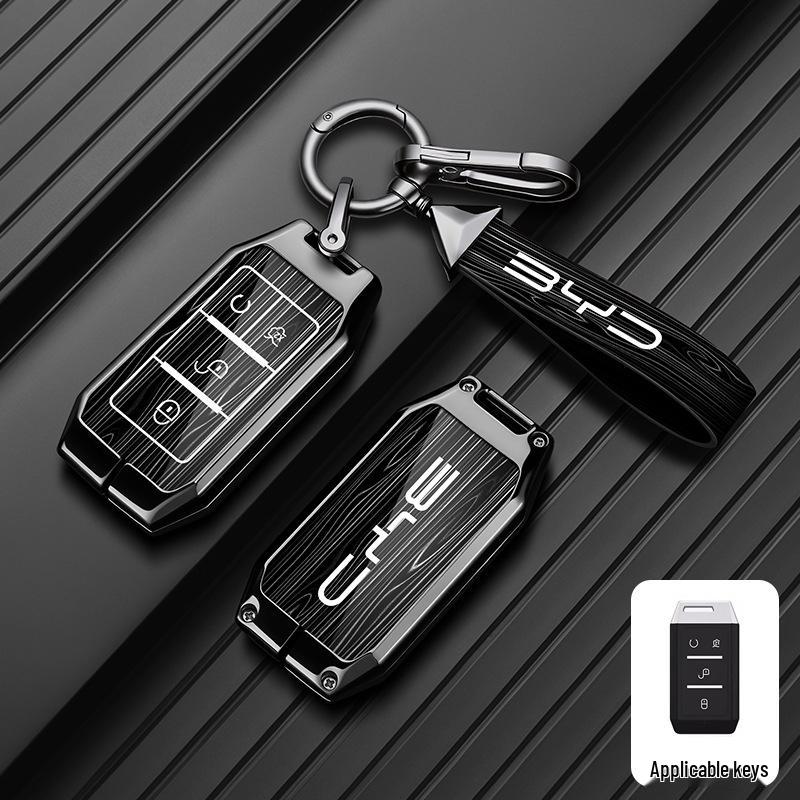 Чехол для ключа для BYD Song L, Qin Plus EV, Song Pro Champion, Yuan Plus, Tang DMi, Han, Seagull