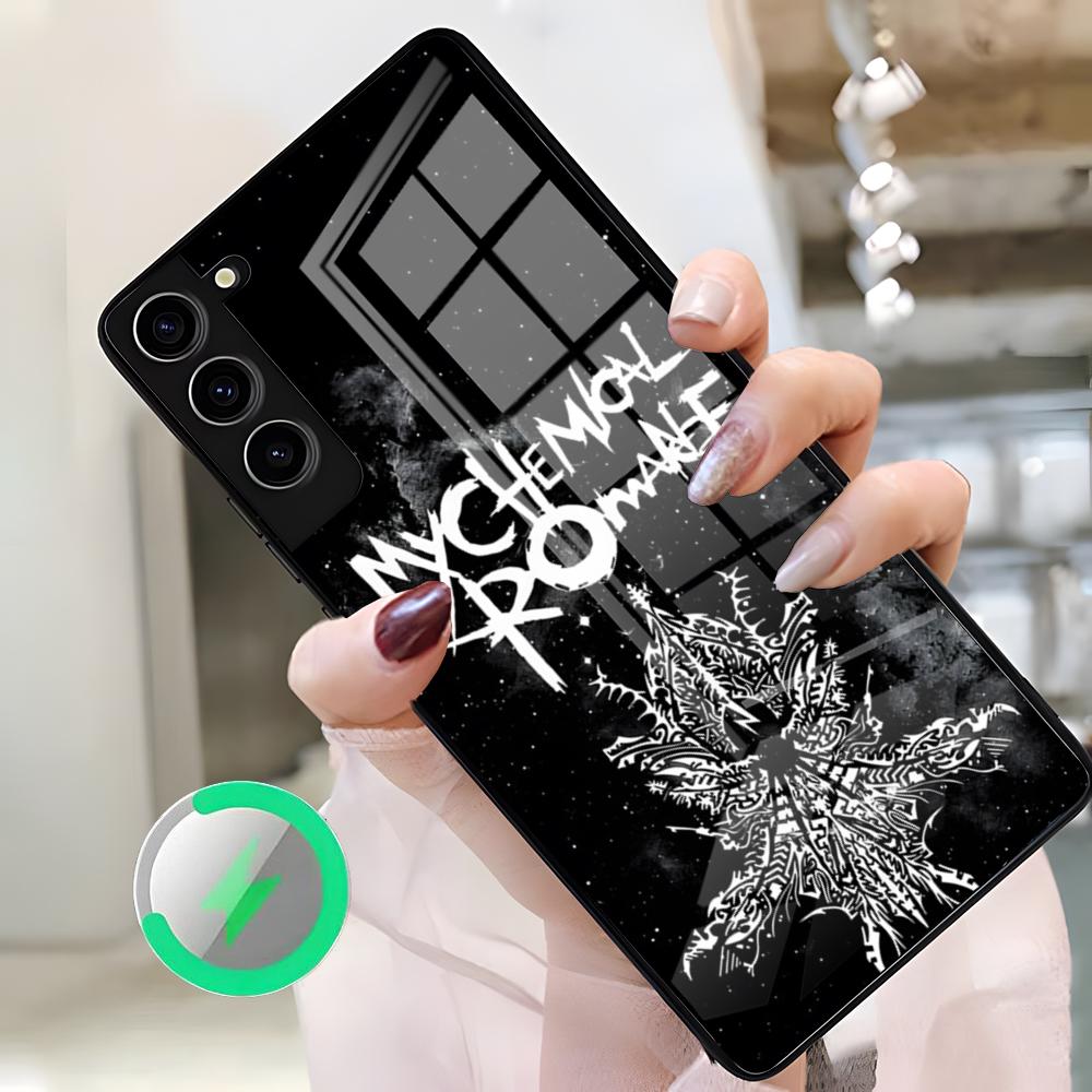 Rock Band My C-chemical Romance Phone Case For Samsung S26 Ultra S25 Edge S23 S22 S21 S20 Ultra Plus S24 Fe A25 Magnetic Glass C