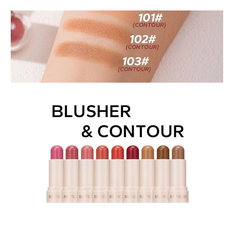 BEAUTY GLAZED - Кремовый стик-румяна с эффектом мягкого сияния и свежести - 6 оттенков