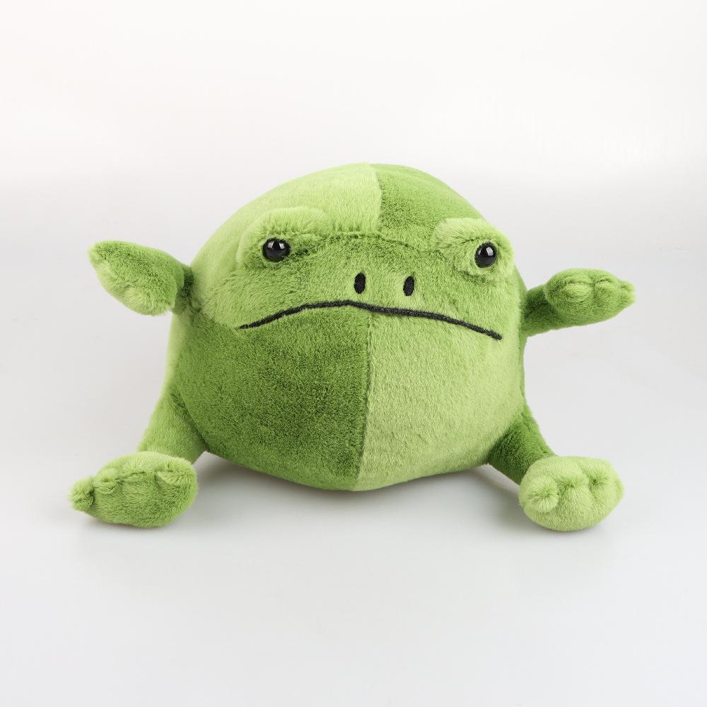 Ricky Rain Frog Cartoon Frog Doll Multi Color Pillow Soft Plush Toy Solitary
