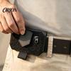 Компактная поясная сумка EDC для мужчин и женщин, поясной кошелек с маленькой петлей для путешествий, для хранения на открытом воздухе, кемпинга, пеших прогулок, мини