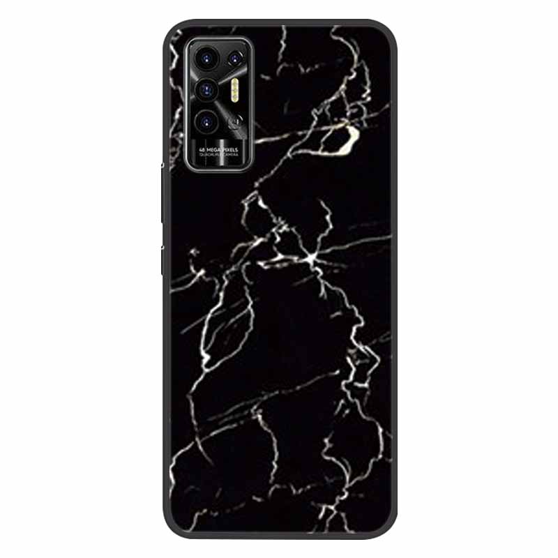 Чехол для Tecno Pova 2 Pova2 Ударопрочный Мягкий силикон ТПУ Задняя крышка Для Tecno Pova 2 Чехлы для телефона Pova2 2021 Чехол Милый мультфильм