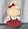 [Cloth Only] 38cm Doll Clothes Suit Wedding Dress Set Ideal Gift for Kids & Adults Doll Accessory