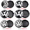 FD-103B7601171 4pcs 55mm 56mm 65mm 70mm Car Styling Wheel Center Cap Hub Covers Badge Accessories For VW Volkswagen 1J0601171