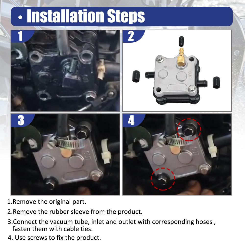 Fuel Pump For Mercury 35 50 60 115 225 HP Outboard 2 Stroke 30 40 45 50 55 60 65 75 80 90 100 115 125 150 175 200 225 250 300HP