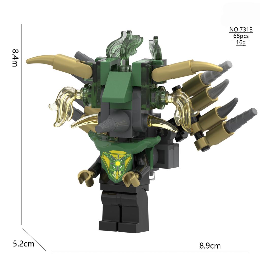 MOC Туалетный человек Скибиди Строительные блоки Титан Спикермен против Карандашных людей Модель Кирпичи Игрушки для детей Рождественский подарок