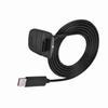 For Microsoft for Xbox 360 Wireless Controller USB Charger Quick Charging Cable Cord (Black)