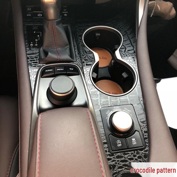 Наклейка на рычаг переключения передач из углеродного волокна для Lexus RX для RX200, RX300, RX450H. Улучшение интерьера.