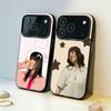 Чехол для телефона Singer B-Billie L-lovely E-EilishS Для iPhone17,16,15,14,13,12,11,Pro,MAX Белый Матовый Ударопрочный Чехол
