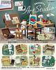 RE-MENT PEANUTS SNOOPY's Art Studio BOX Products, 8 Types, 8 Pieces