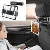 Car Seat Back Stand Telescopic Phone Tablet Holder Headrest Adjustable Universal Tablet Bracket For 4.7-12.3Inch Car Accessories