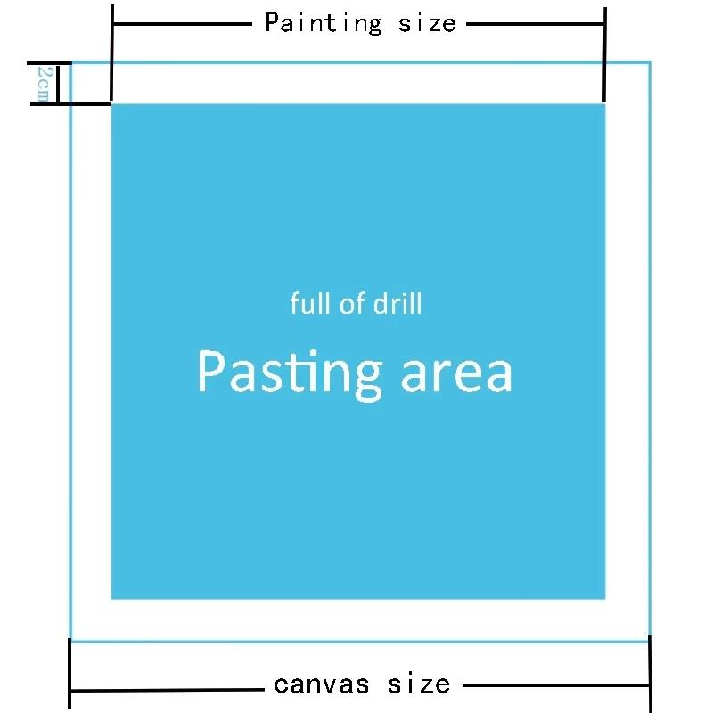 Full Round/Square 5D Diy Diamond Painting Terrible Death Embroidery Full Lay Cross Stitch Kits Home Decor Handmade Gift