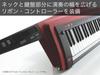 KORG Keytar Synthesizer Stage Keyboard Battery Powered 2BK Translucent Black RK-100S